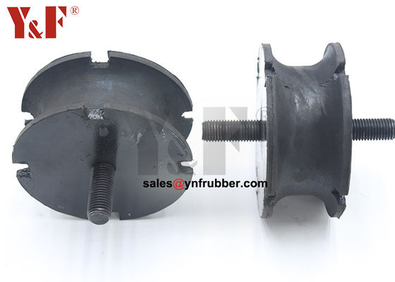 Μαύρο καουτσούκ Bobbin Μικρές αντι-δονήσεις Σάντουιτς